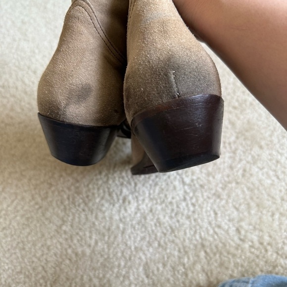 Golden Goose Young Suede Cowboy Boots Size EU37/US 6.5 - Picture 9 of 9